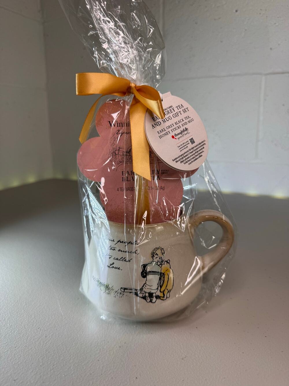 thoughtfully classic winnie the pooh mug earl grey tea honey gift set new